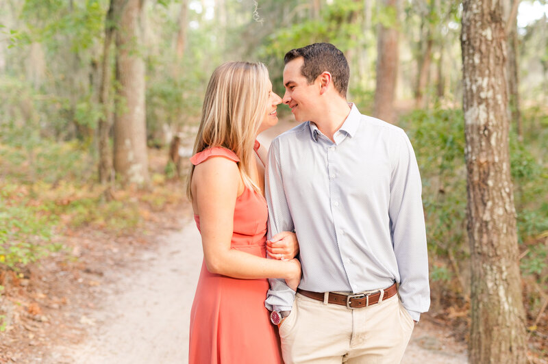 First Landing State Park Virginia Beach Spanish Moss Engagement Session 002