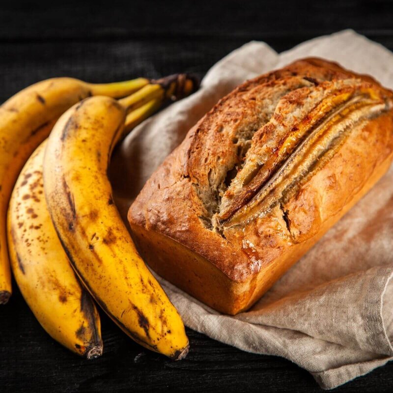 Ginger banana bread recipe for thyroid hormones and radiant clear skin