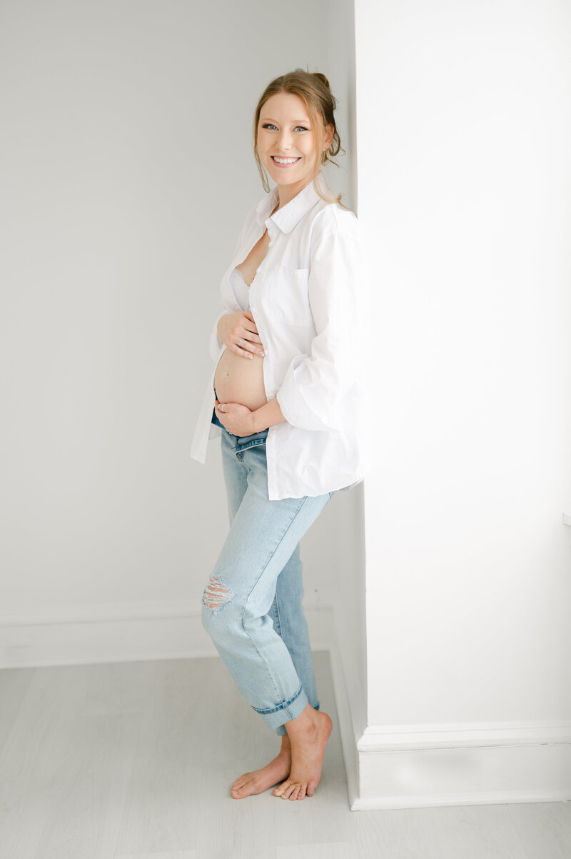 Maternity and Newborn Photographer in Chester Springs, PA