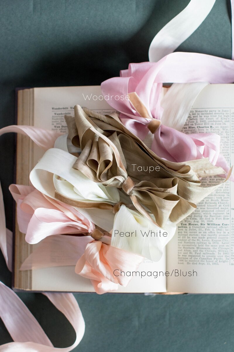 The Day's Design Silk Ribbon Options