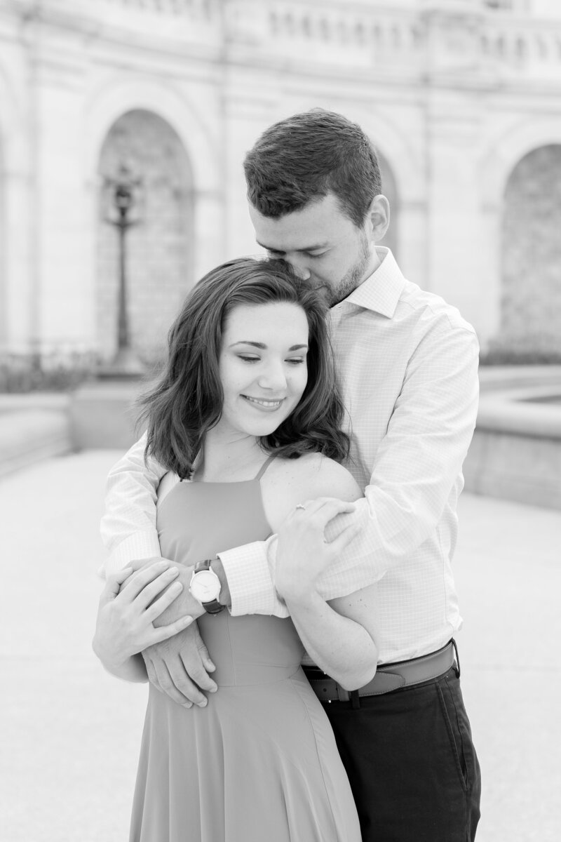 Deanna & Grant | Capital Building Engagement Session | DC Wedding Photographer | Taylor Rose Photography-129