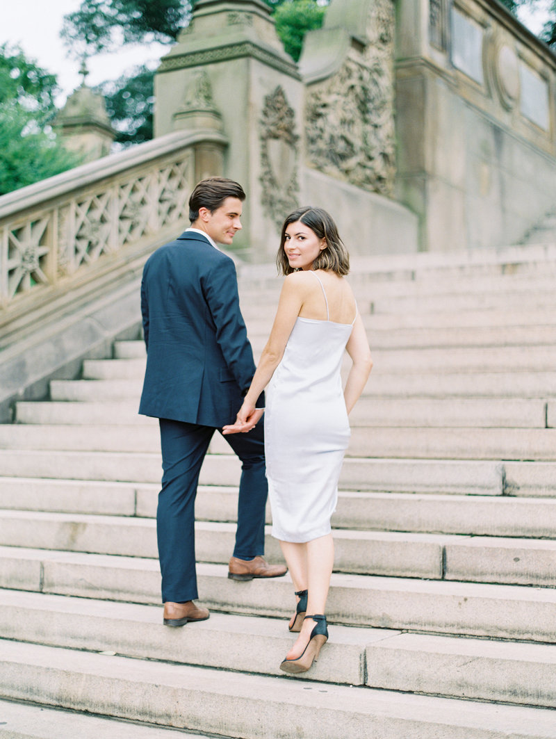 sunrise Florence Italy engagement session at the Duomo