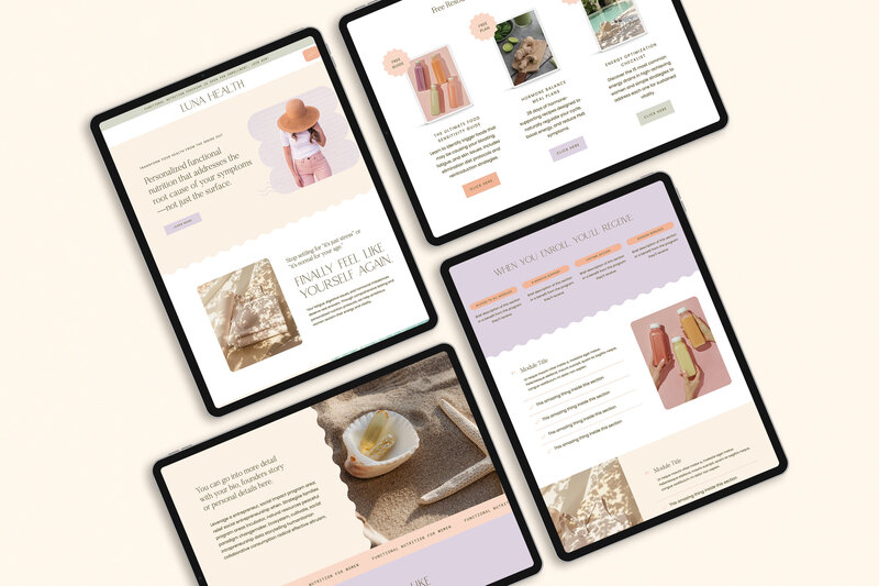 Luna Health Four Ipad
