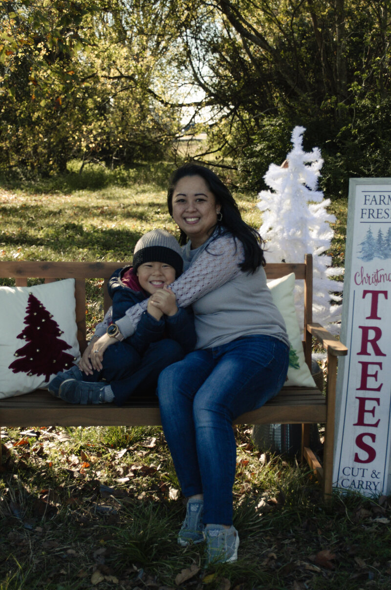 katy tx christmas mini family photos