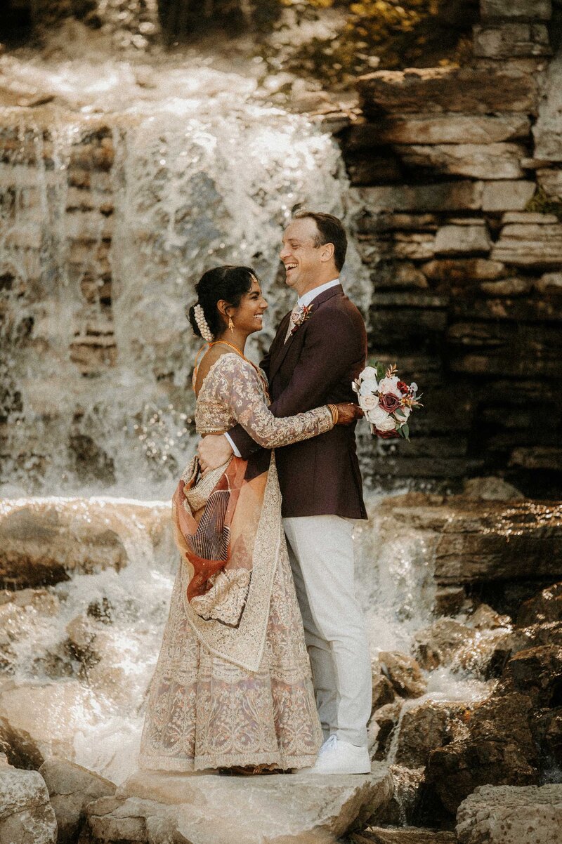 Indian-wedding-Cascades-Forest-Park-Missouri
