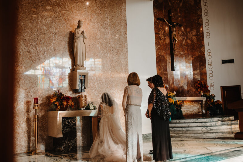 catholic chicago wedding ceremony