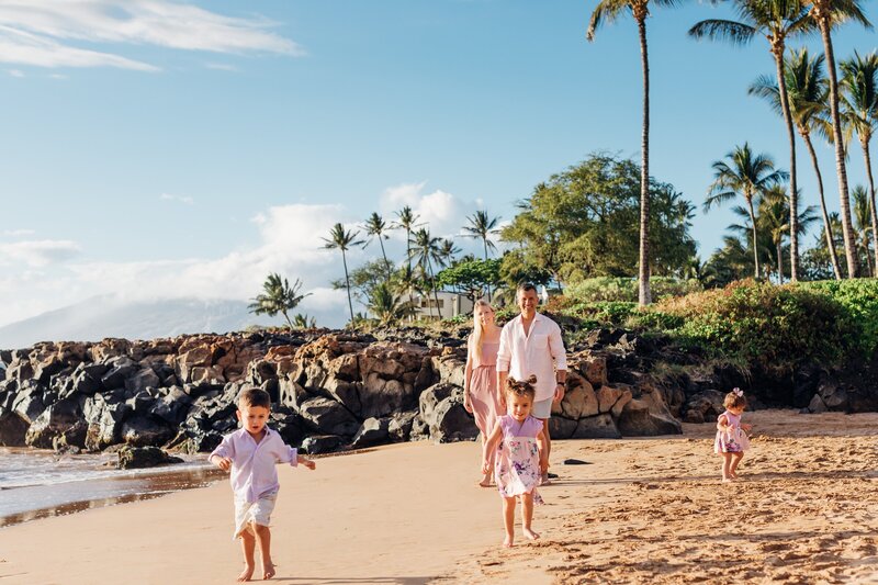 Family Wailea Beach - Moorea Thill Photography Maui-6