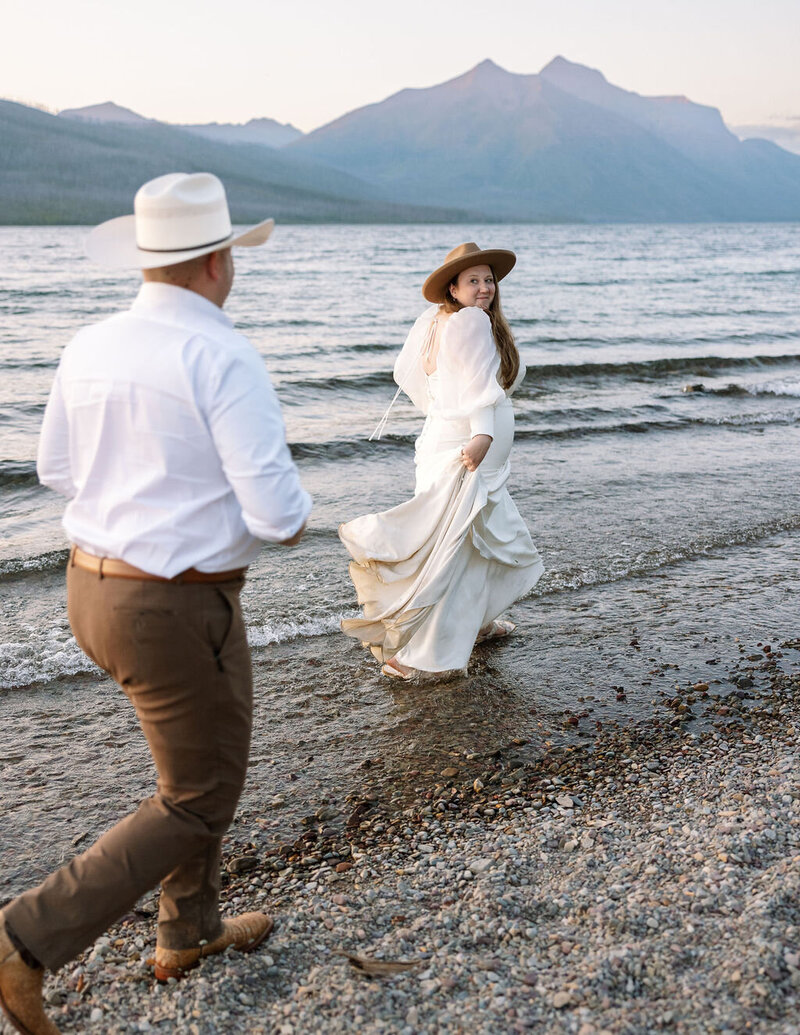 Nature's beauty enhances your Whitefish Lake Lodge wedding. Haley J Photo captures the essence of your special day in every shot.