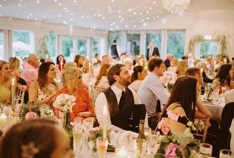 Iscoyd Park Marquee Wedding Speaches