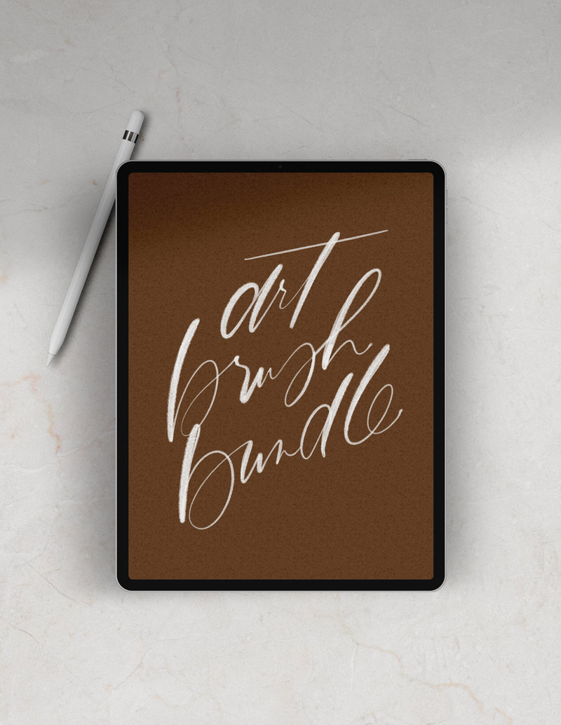 Procreate-Modern-Calligraphy-Brush-ArtBundle
