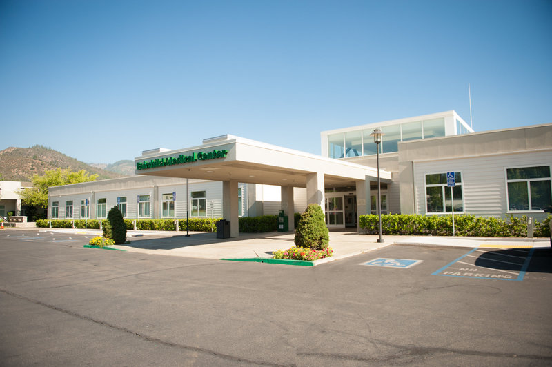 Image of the front of Fairchild Medical Center in Yreka