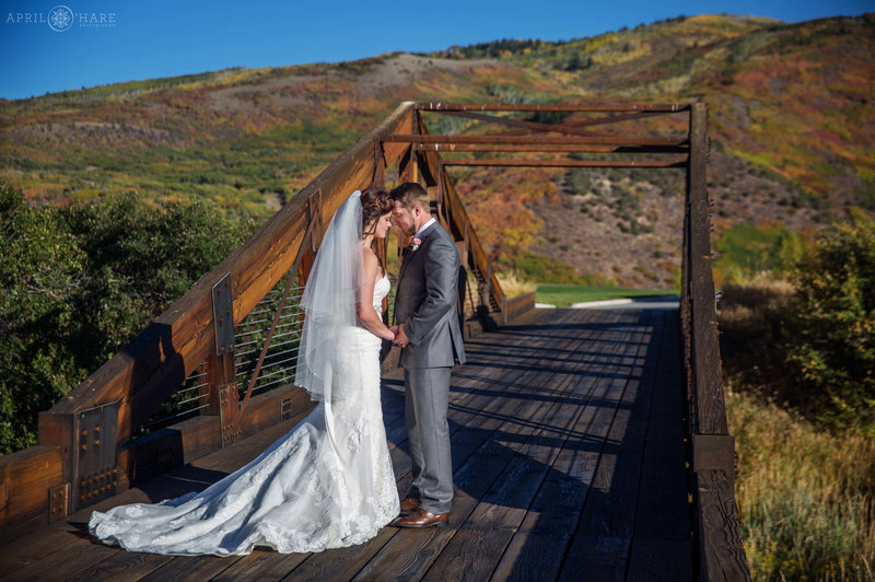 Fall wedding in the Vail Valley at Frost Creek Club