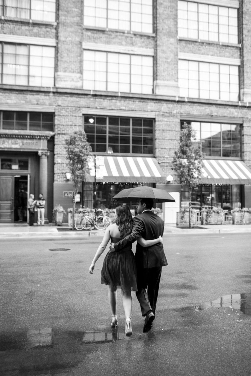 West loop engagement session by Natalie Probst Photography