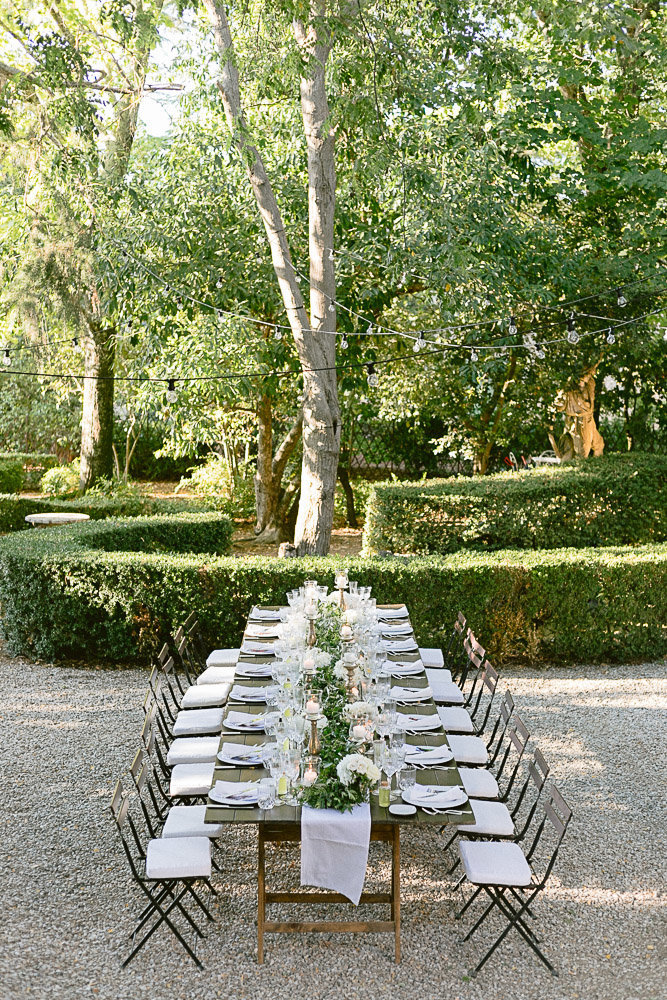 dinner and cocktail wedding in chateau de la cotes in bordeaux france