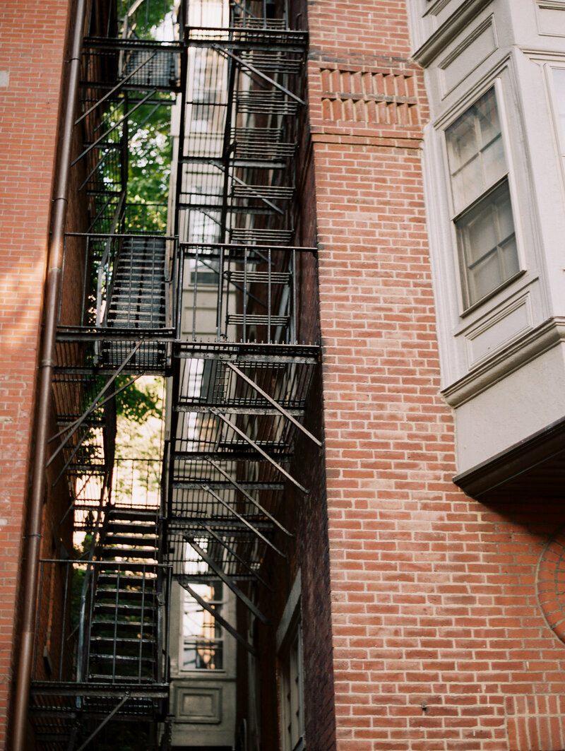 Staircase in Boston, Massachusetts