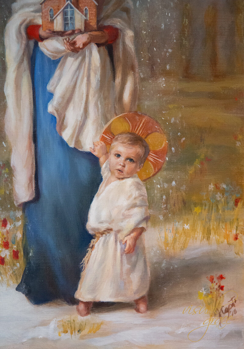 Baby Jesus art