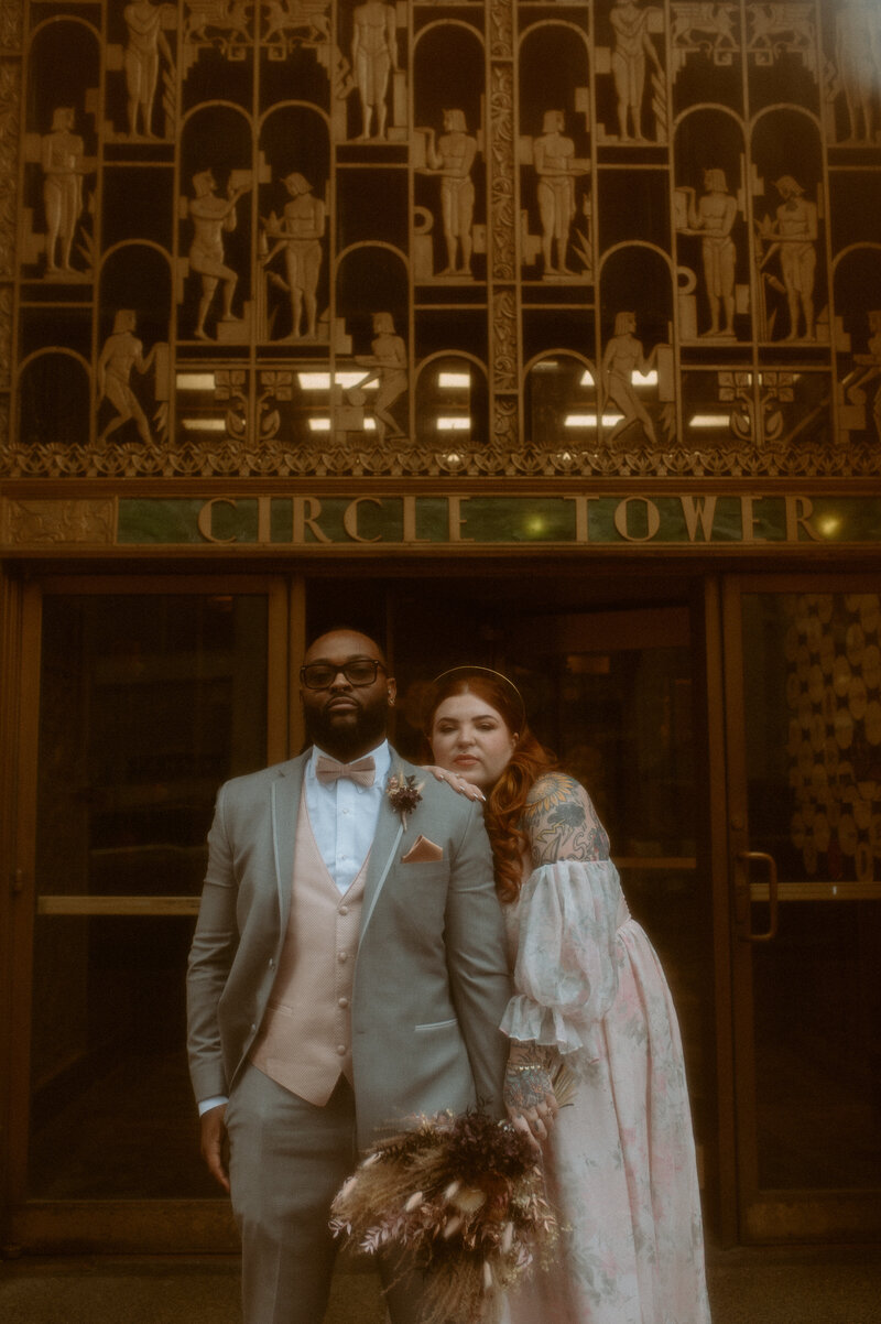 dowtown indianapolis elopement_Moriah & Steven_JustJess Photography6