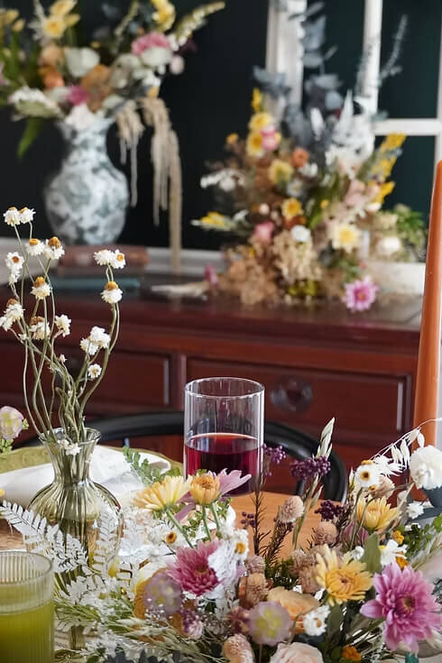 Dried Ammobium Bunch (5)