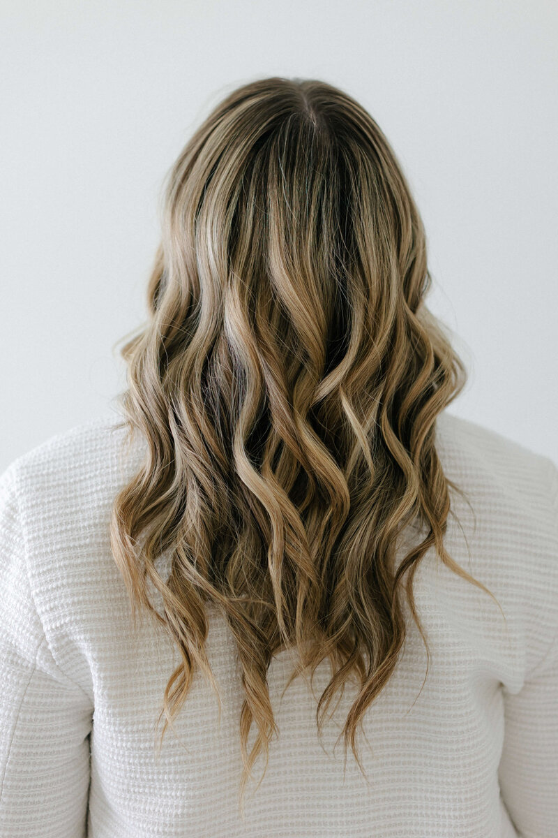 The Austin look styled for special occasions and events with flexible waves and touchable movement