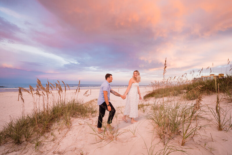 Gabby Darling Photography engagement gallery new smyrna sunset