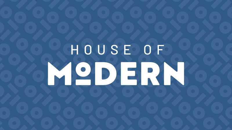House of Modern Custom Logo Design