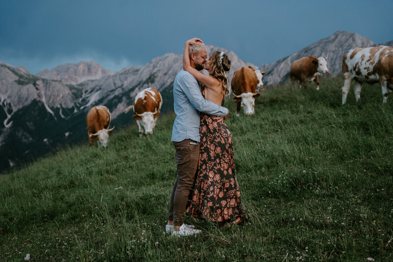Getting eloped in the Dolomite mountains
