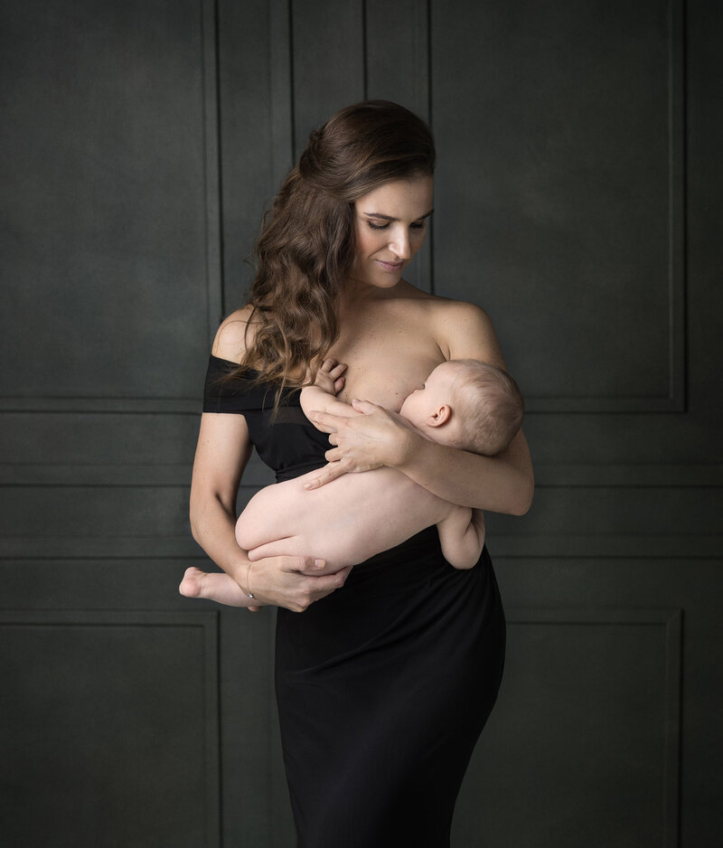Motherhood portrait photography