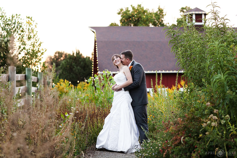 Romantic Wedding photography in Denver at Chatfield Farms