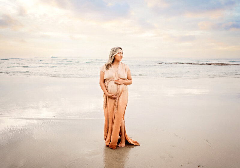 san diego Maternity photography at the beach