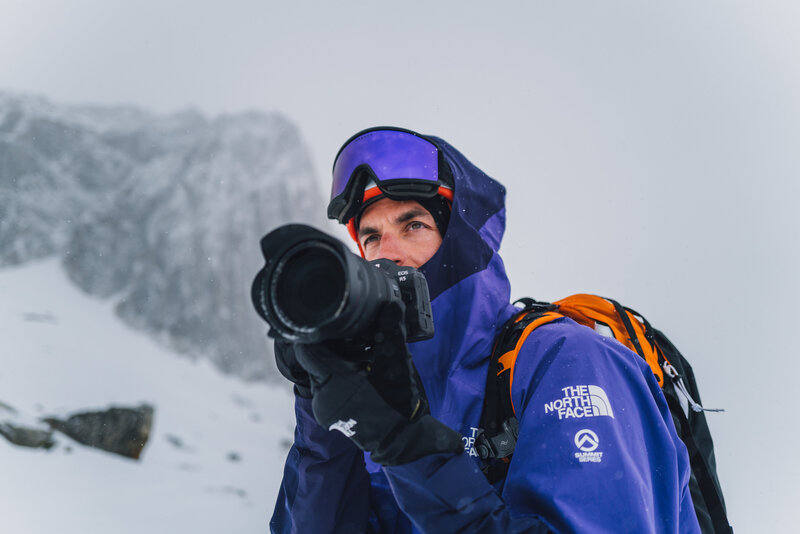 David Herzig, adventure photographer, outdoor, sports, Alps, Innsbruck, Austria, Tirol,  production, agency
