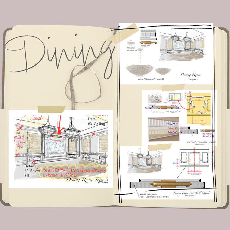 Jupiter Dining Sketchbook