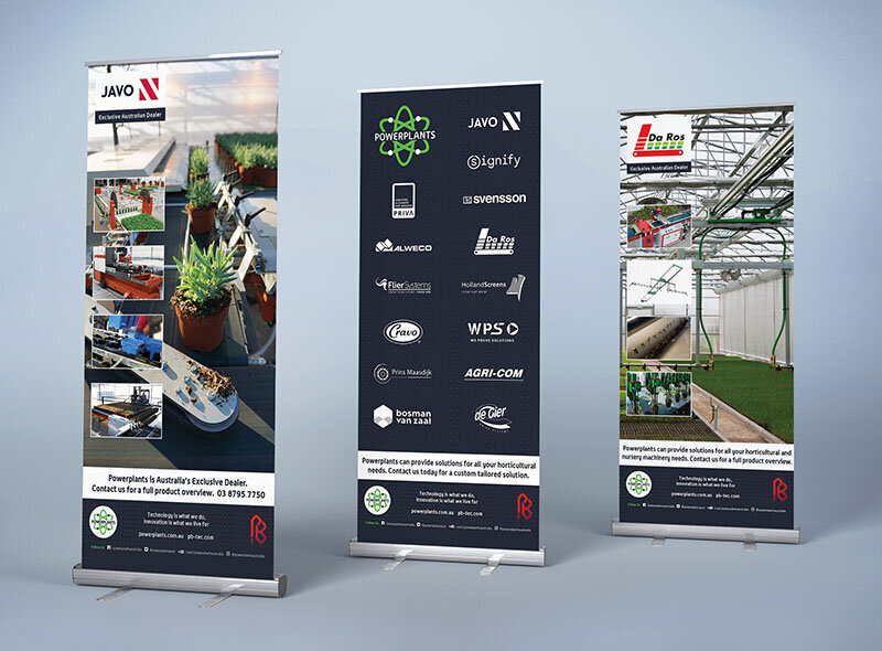 Powerplants Pull up Banners by The Brand Advisory