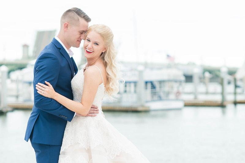 Couple on the bayside of St. Augustine near the Kenwood Inn in the Fall of 2018. Megan Holley Photography- www.meganholley.com