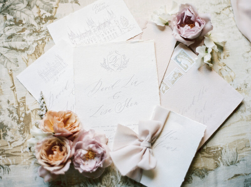 France wedding invitations
