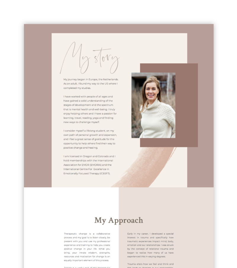 The Roar Showit Web Design Website Template Layout Ingrid Moore Lookbook 4