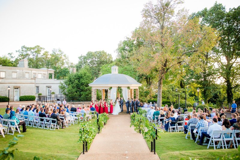 The Gazebo is the most popular ceremony location