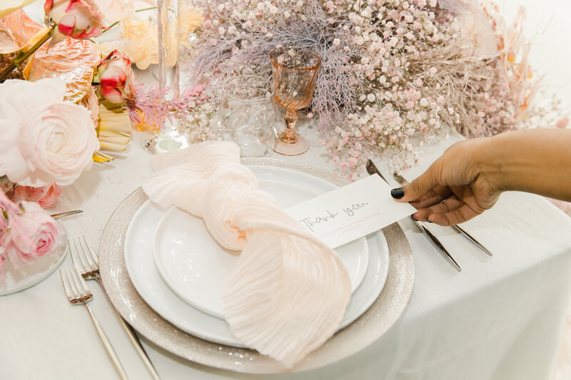 luxury wedding menu designer planner florida New york