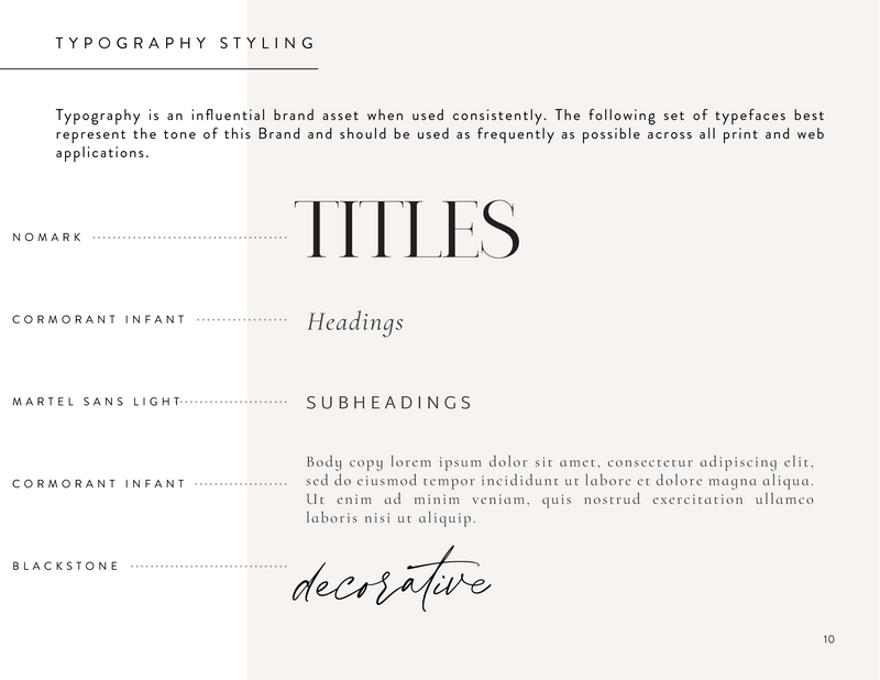 Lepenn_Brand Identity Style Guide_Typography Styling