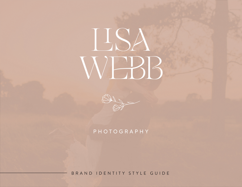 Lisa Webb Brand Identity Style Guide_Cover