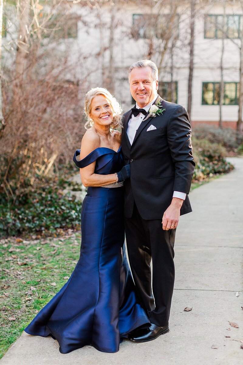 parents of the bride by Knoxville Wedding Photographer, Amanda May Photos