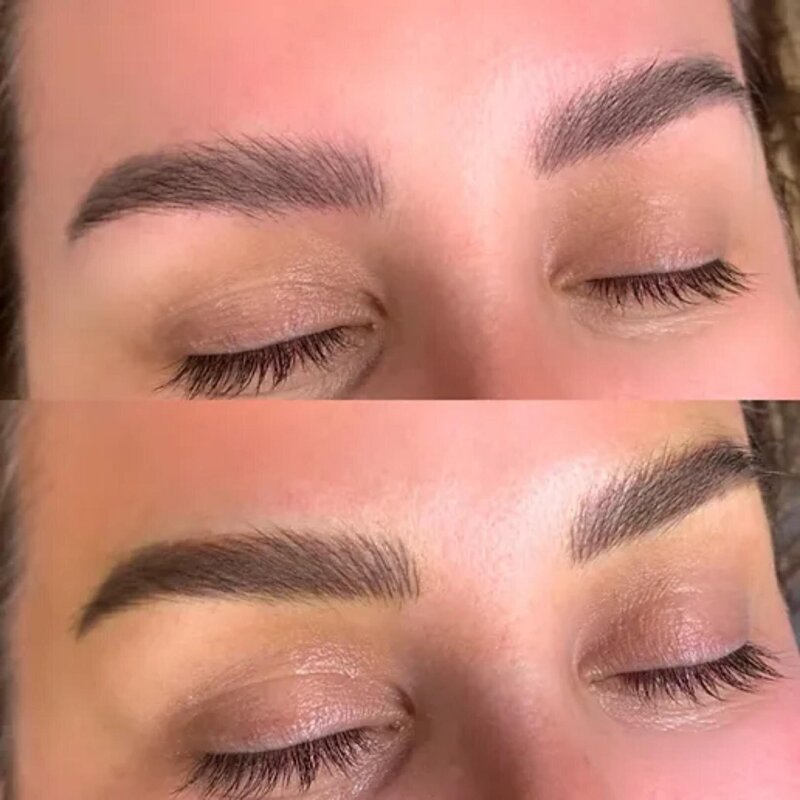 eyebrow color fading and need a touch up or color boost we got you covered at mobile brow lounge