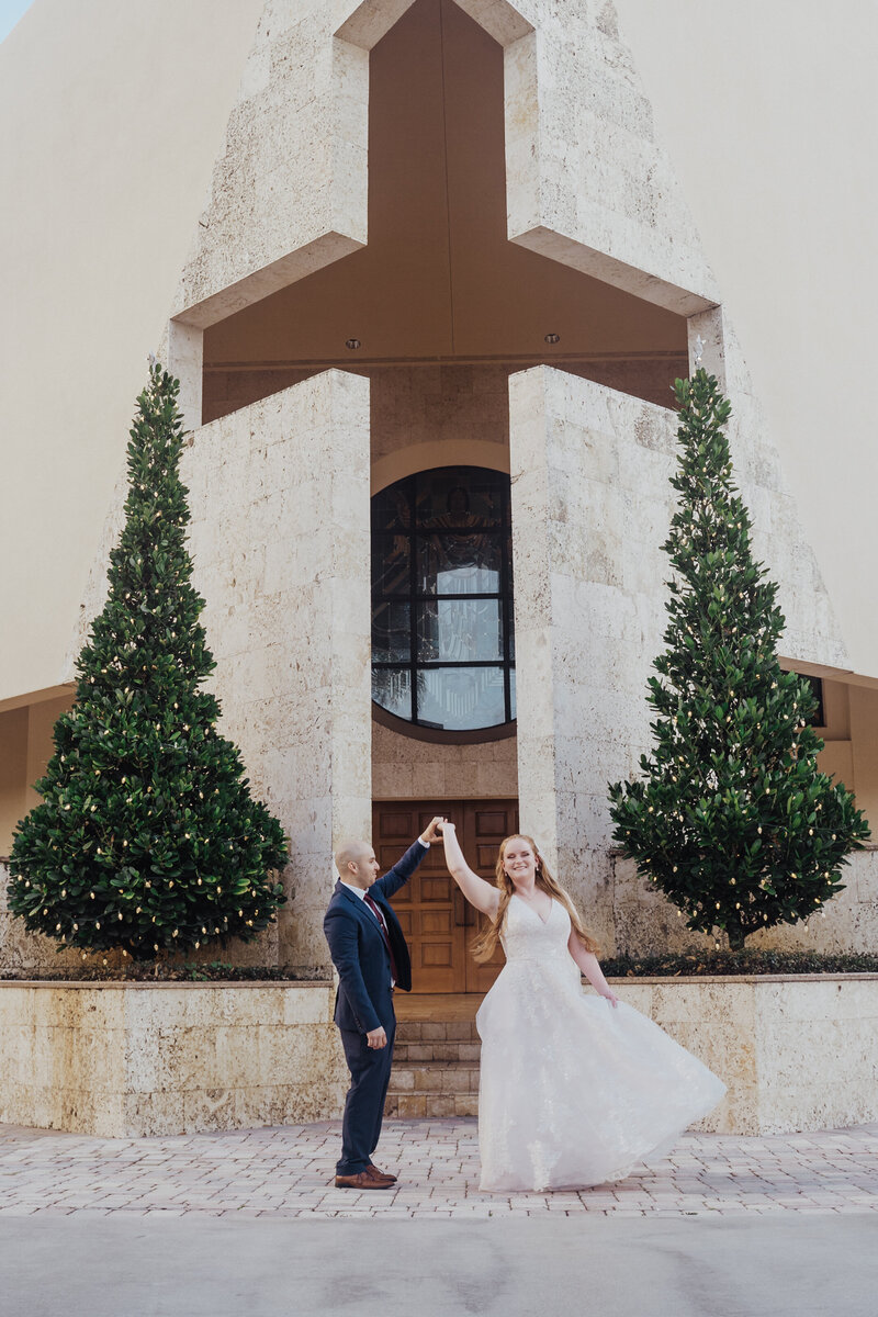 Saint-Bonaventure-Catholic-Church-Wedding-Ceremony-Davie-Broward-Fort-Lauderdale-Florida-Ashleigh-Ahern-Photography