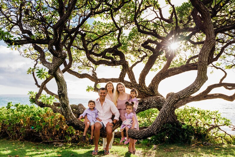 Family Wailea Beach - Moorea Thill Photography Maui-2