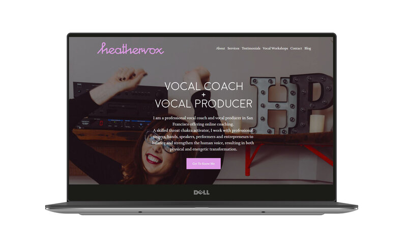 SEO optimization example for vocal coach