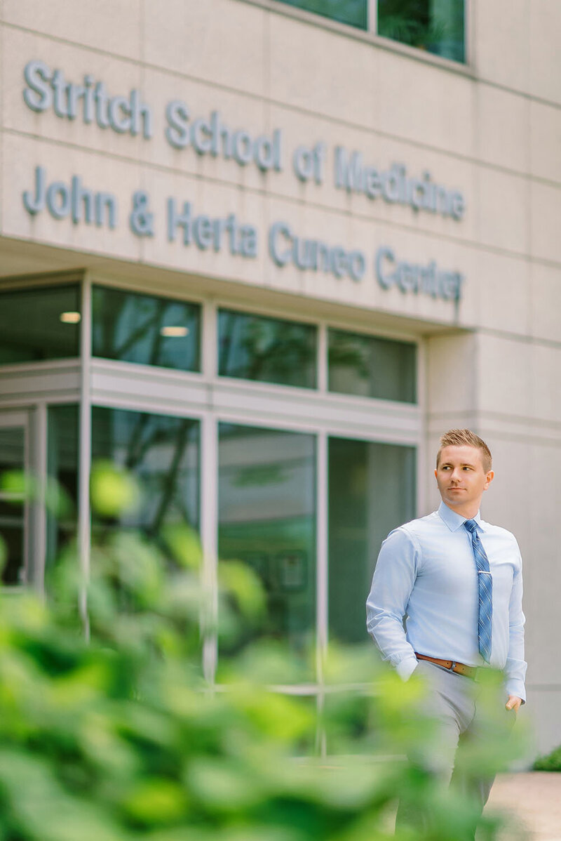 Loyola Stritch Medical School senior guy pictures