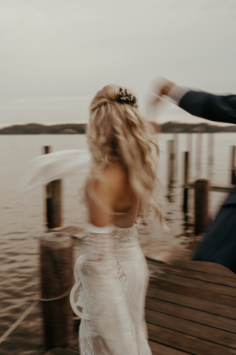 Unique Blurry Wedding Photography