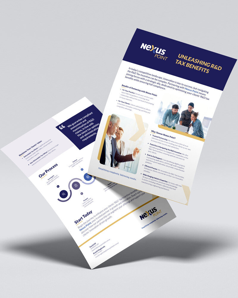 Nexus Point - R&D Flyer