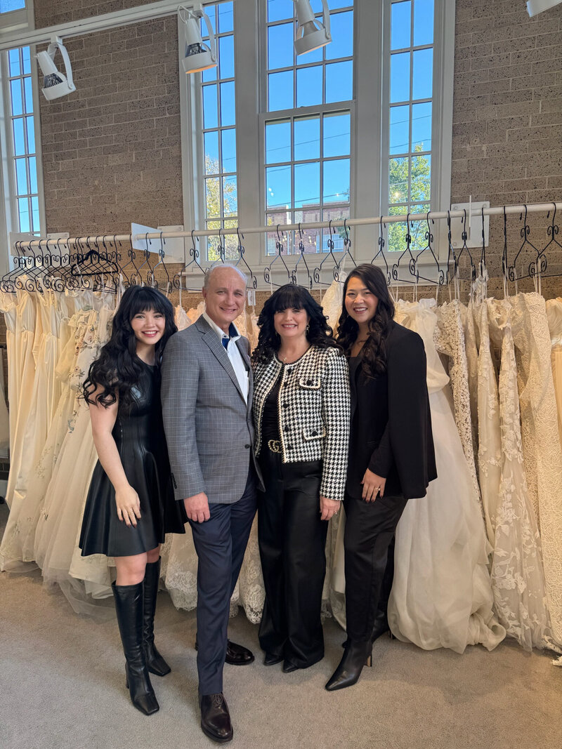 Our Story: Meet the family behind it all at Mimi's Couture Bridal at LWD. Denver Wedding Dress Shopping. Family Owned - Woman Led 