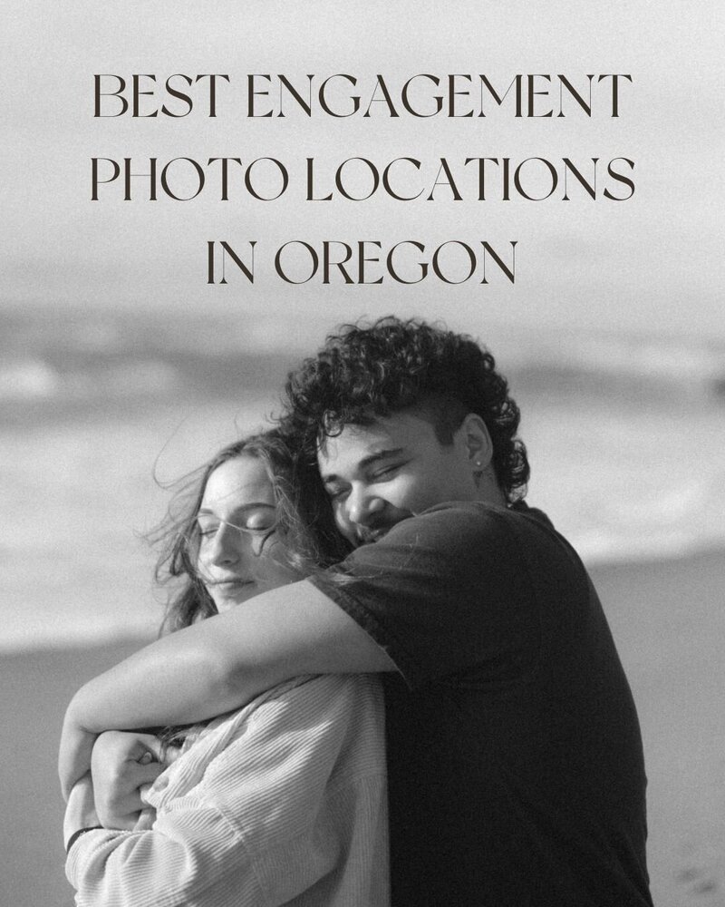 best engagement photo locations around Oregon