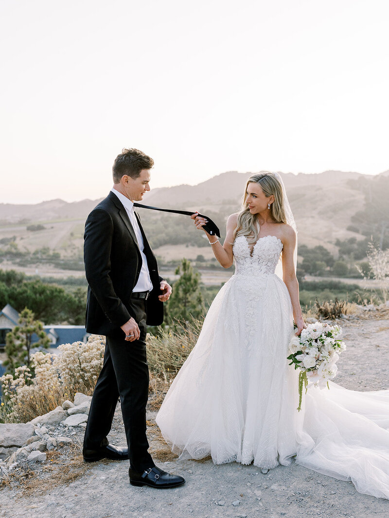 10 - Summer and Paris Wedding - Sunset Couple Photos - 221